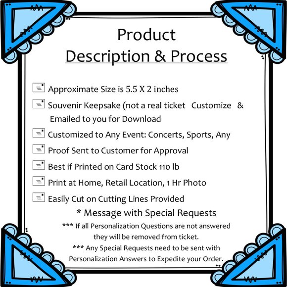 Custom Printed Tickets - Picture 5 of 9